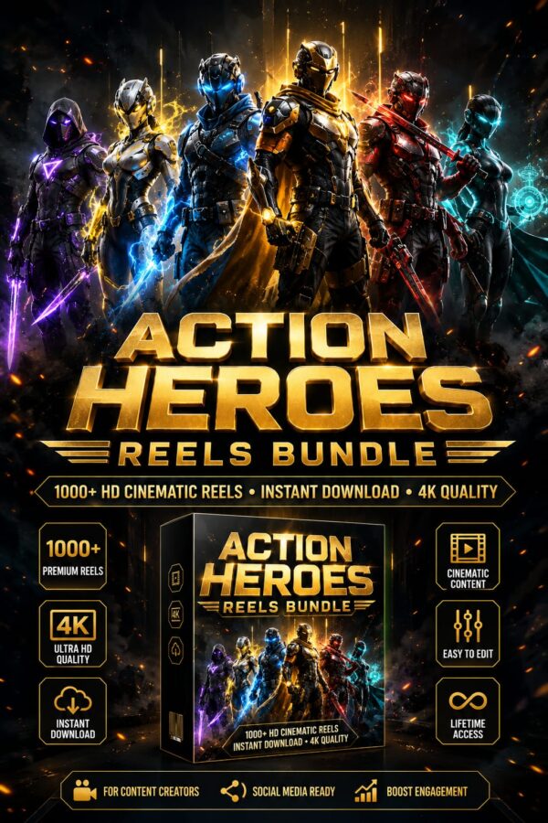 ALL Super Hero Reels Bundle